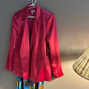 Elegant Fuchsia Blazer for Women
